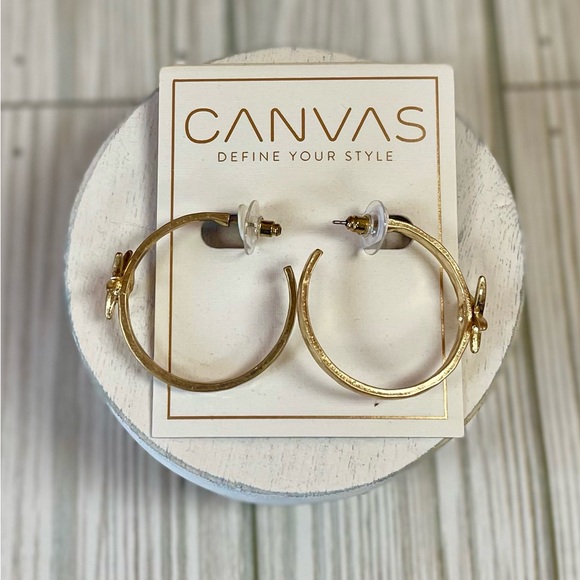 Starfish Hoop Earrings - Picture 2 of 2